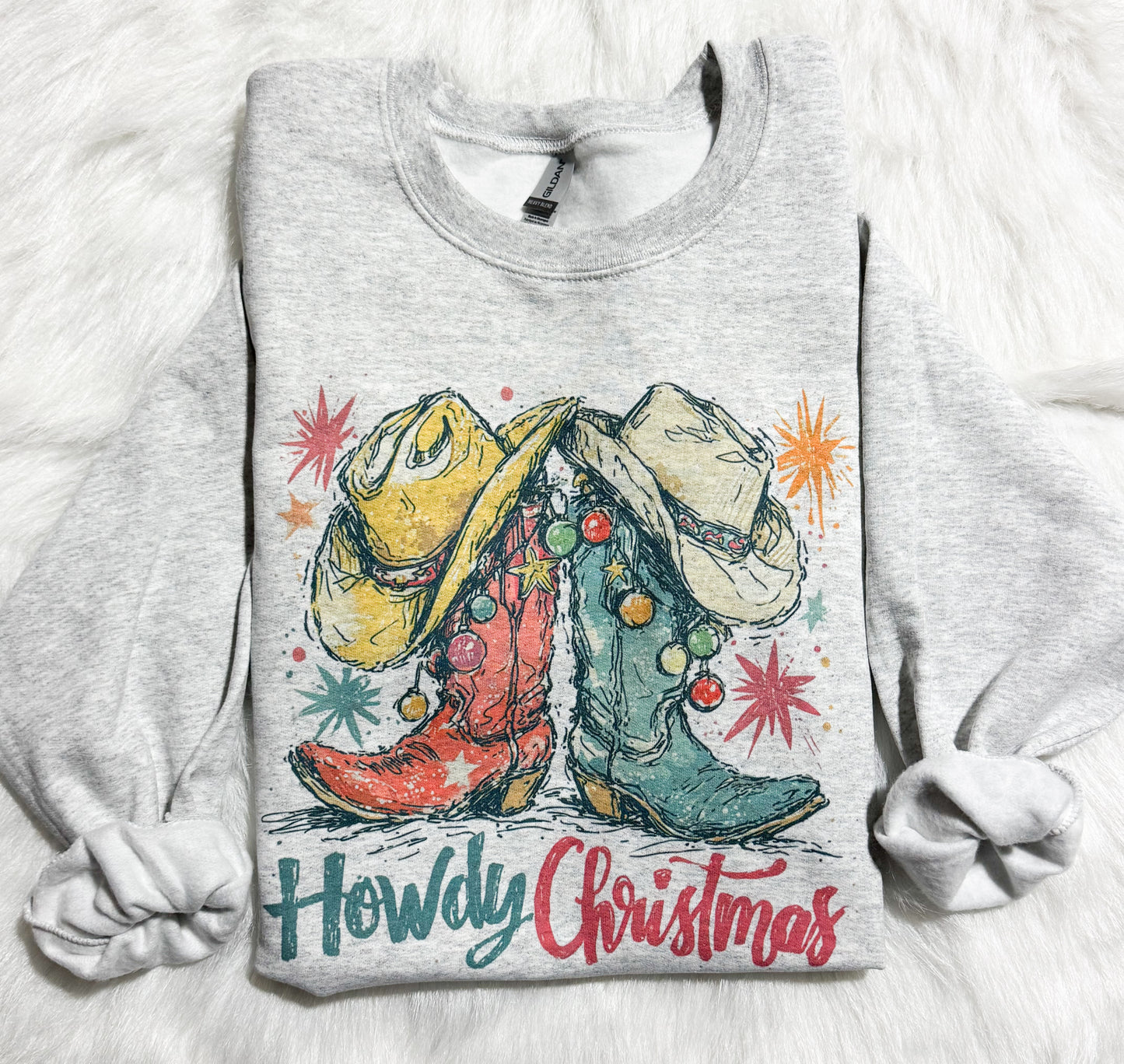 Howdy Christmas Sweatshirt