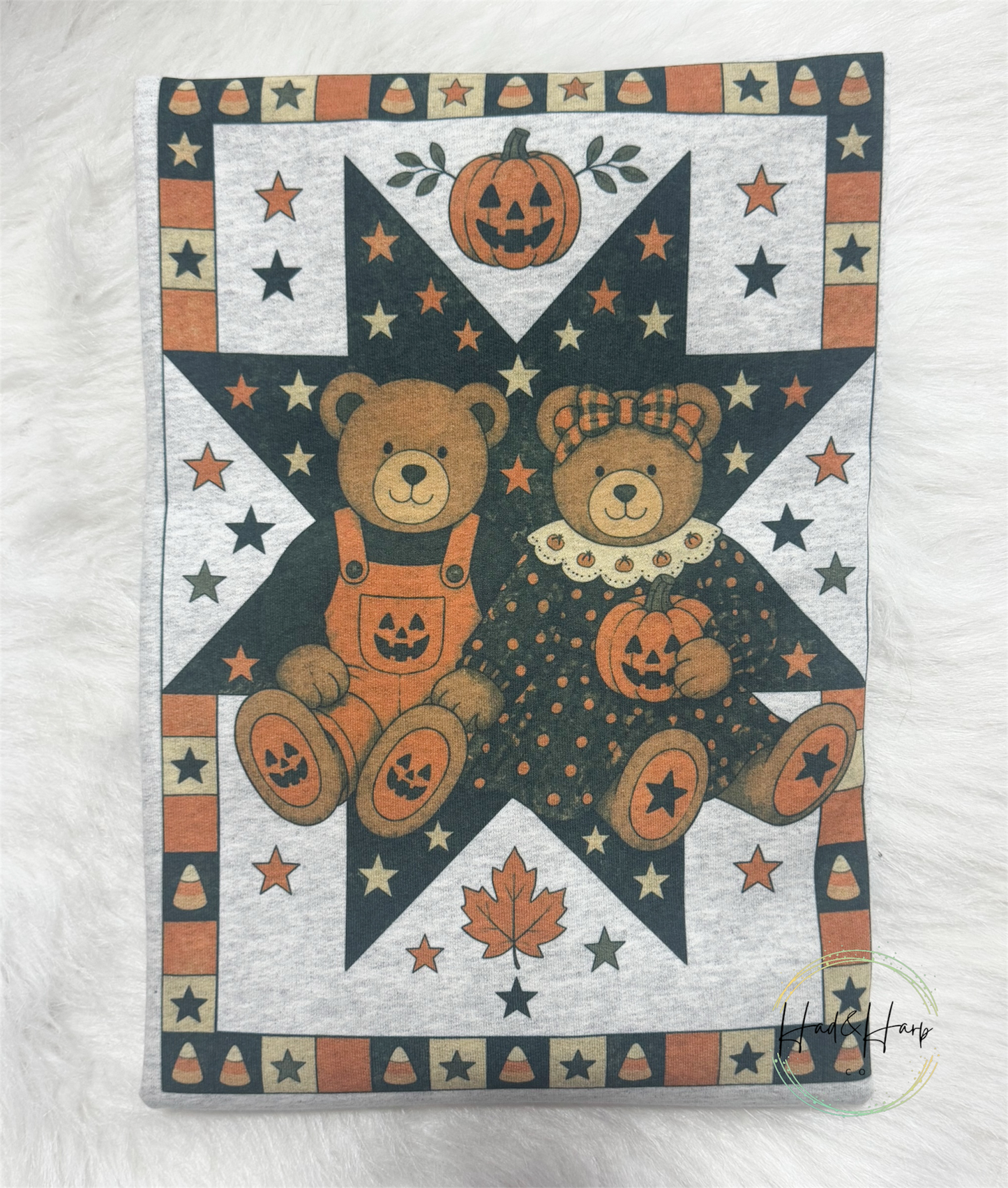 Vintage Halloween Bears Sweatshirt