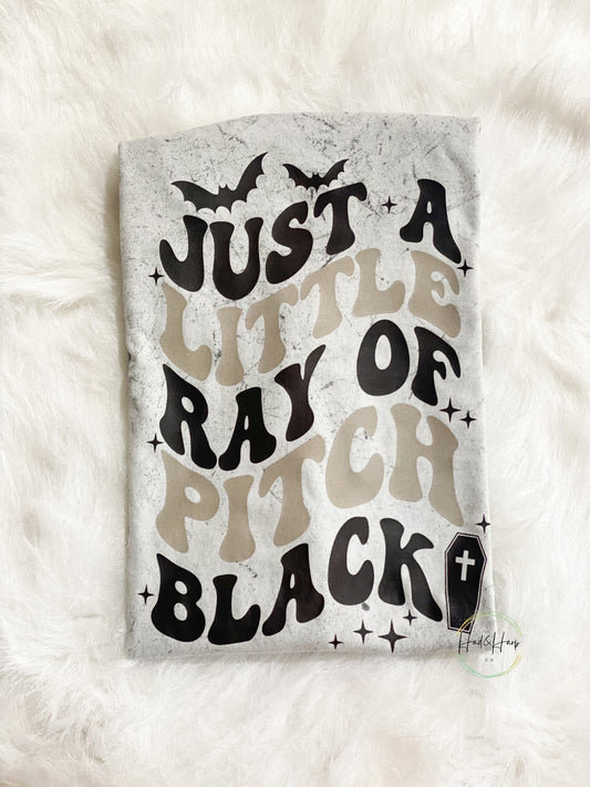 Pitch Black- Comfort Colors Shirt