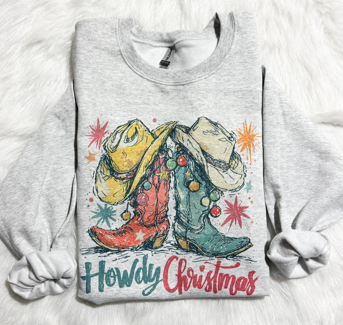 Howdy Christmas Sweatshirt