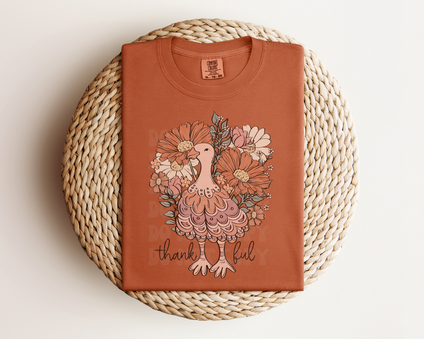 Floral Thankful Turkey