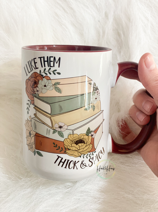 Thick and Spicy 15 oz coffee mug