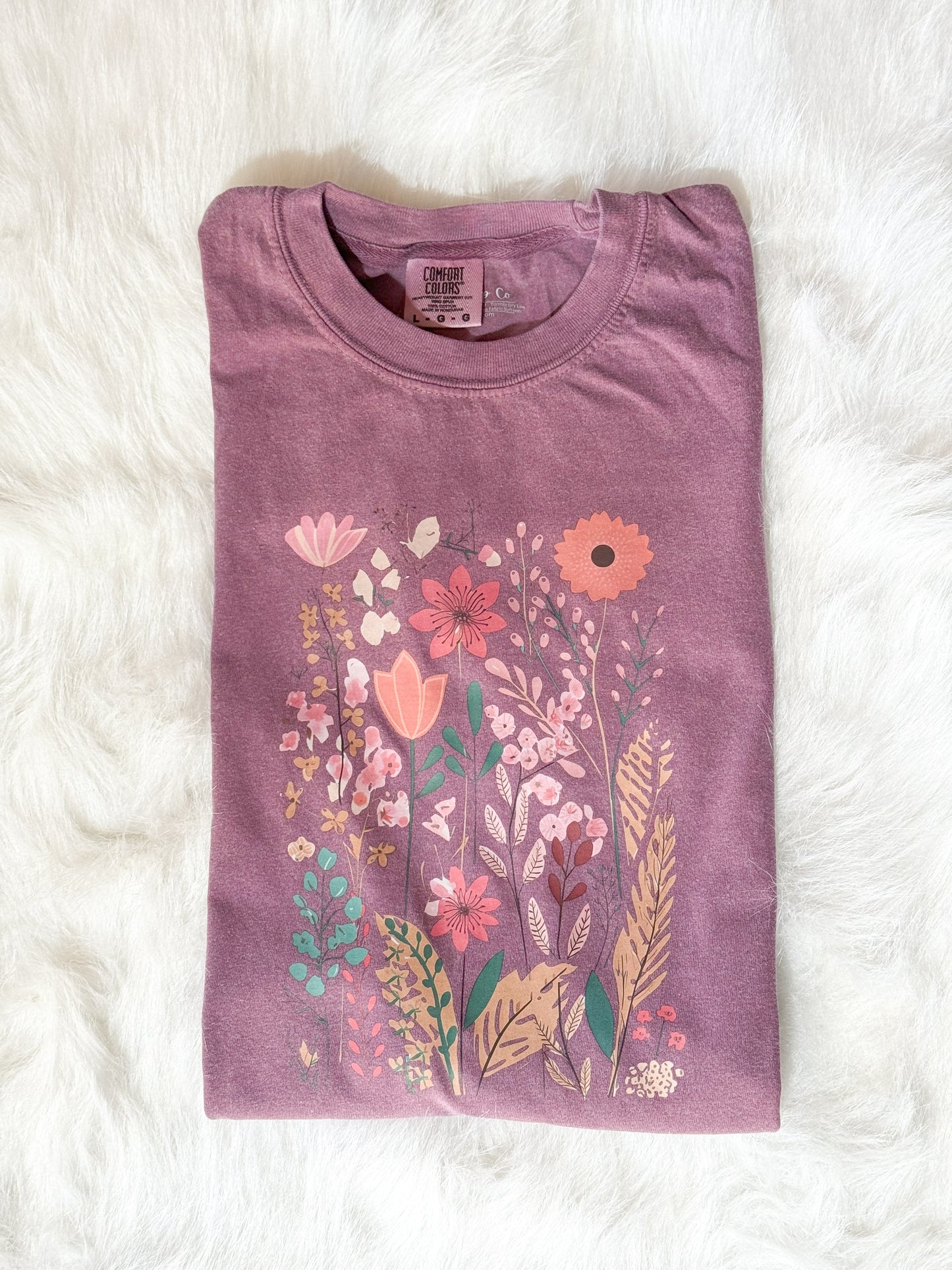 Boho Floral Tee