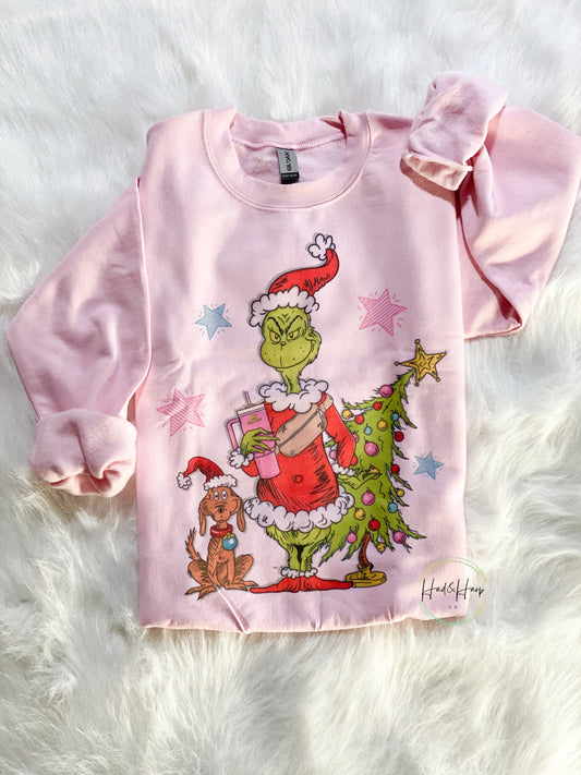 Boujee Green Guy Sweatshirt