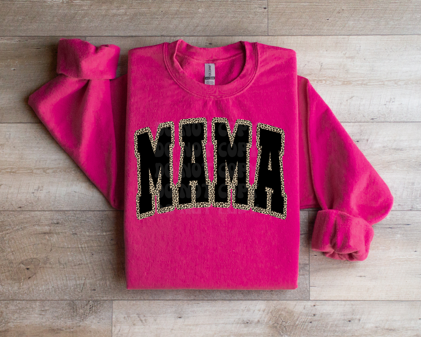 Black Mama Leopard Sweatshirt