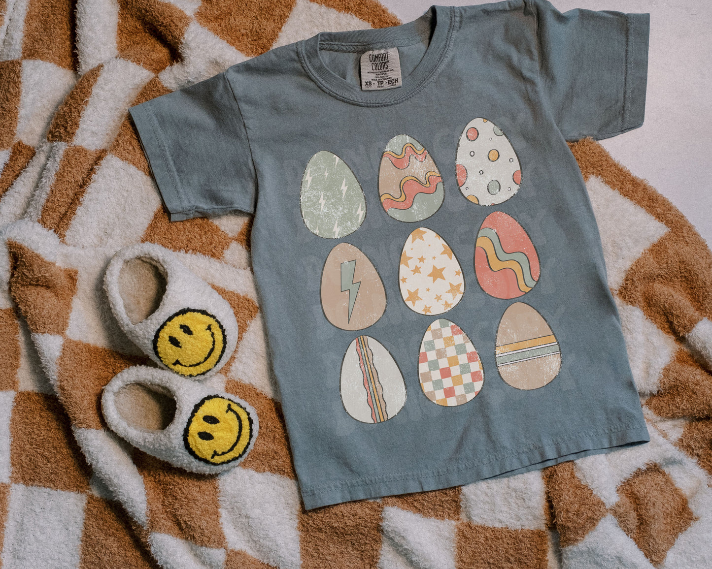 Retro Easter Eggs Tee