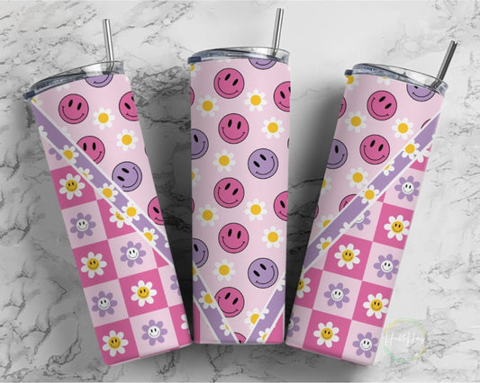 Daisy & Smiley tumbler