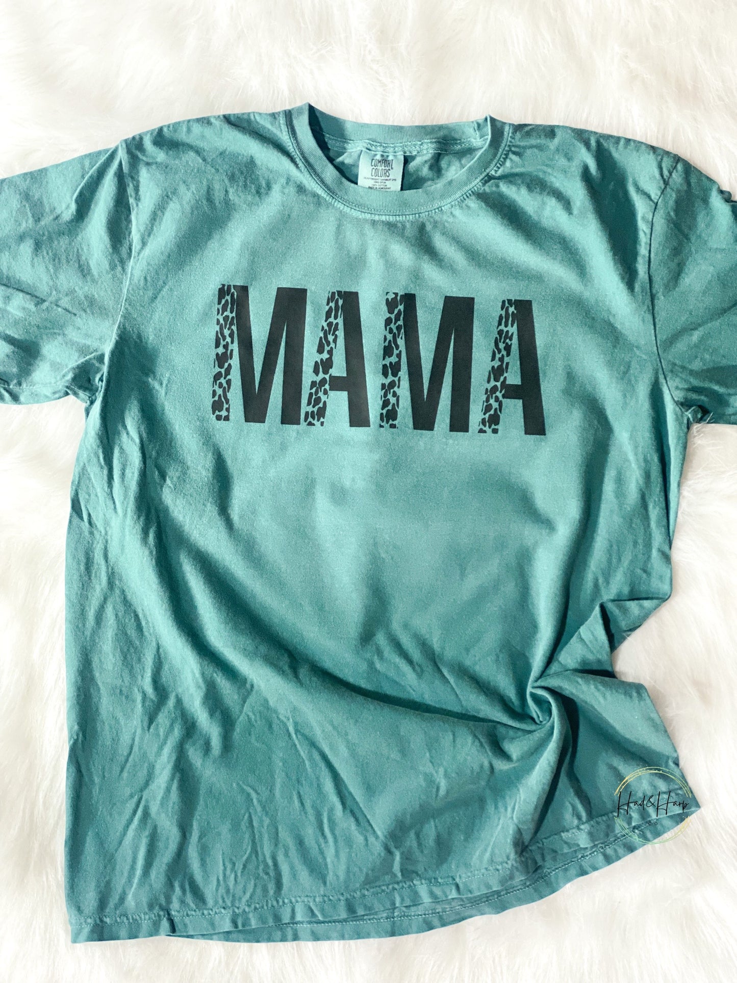 Cowhide Mama Tee