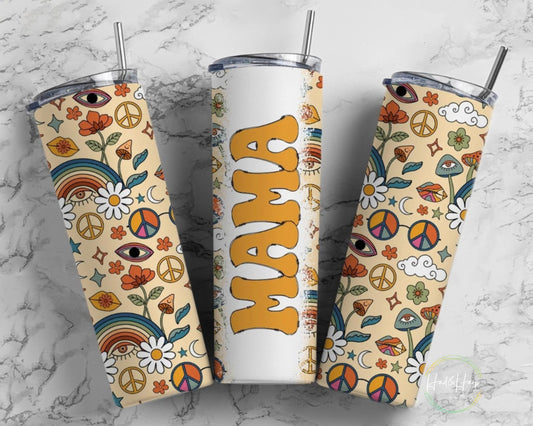 Peace mama tumbler